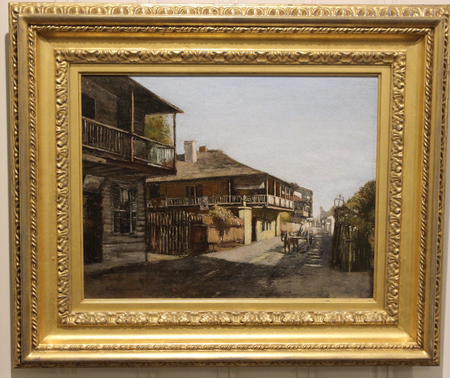 “St. George Street, St. Augustine” by William Staples Drown. 1890